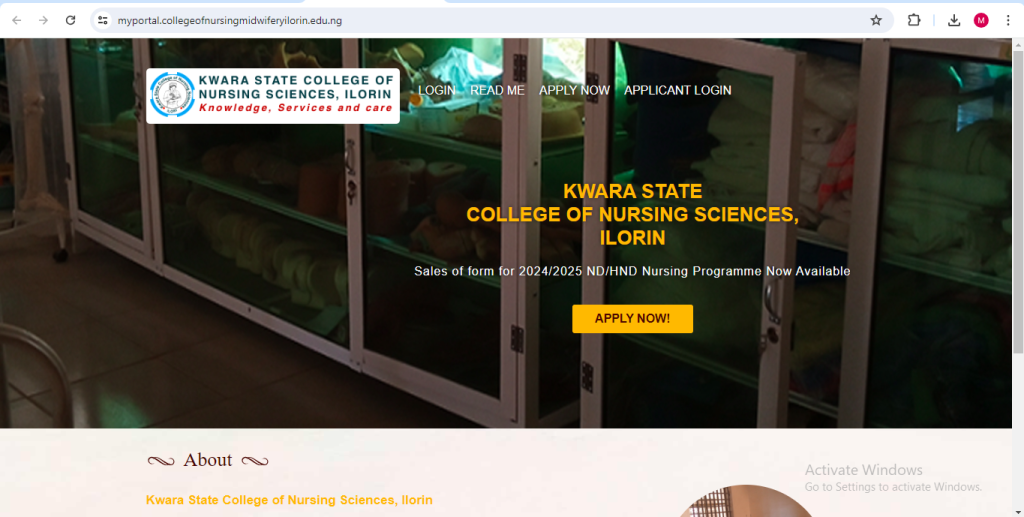 How To Apply For KWARACON Admission Form 2024/2025 