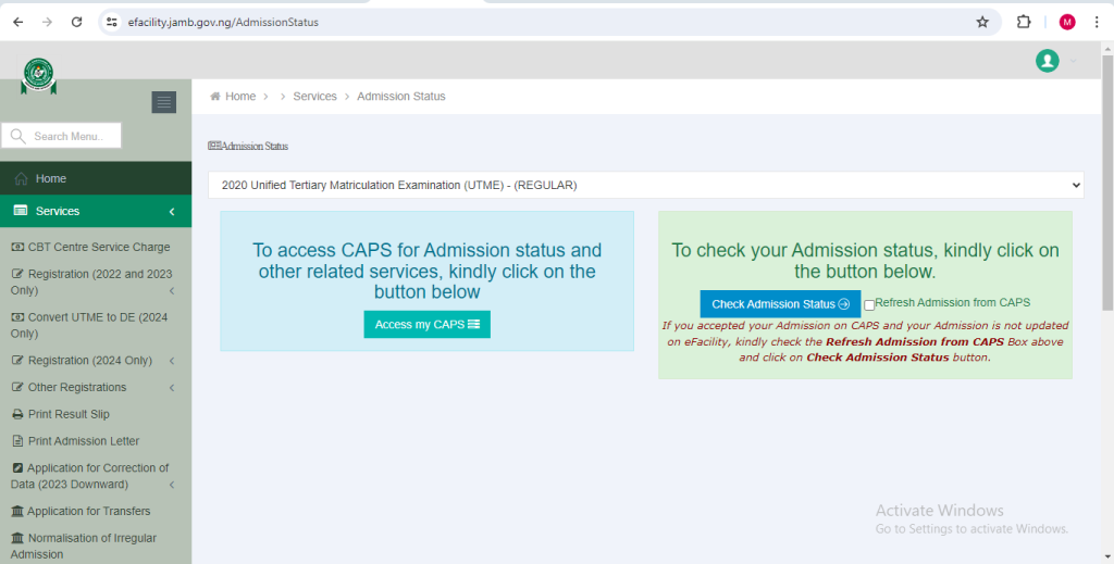 How To Check If Your O'level Result Has Been Uploaded To JAMB CAPS